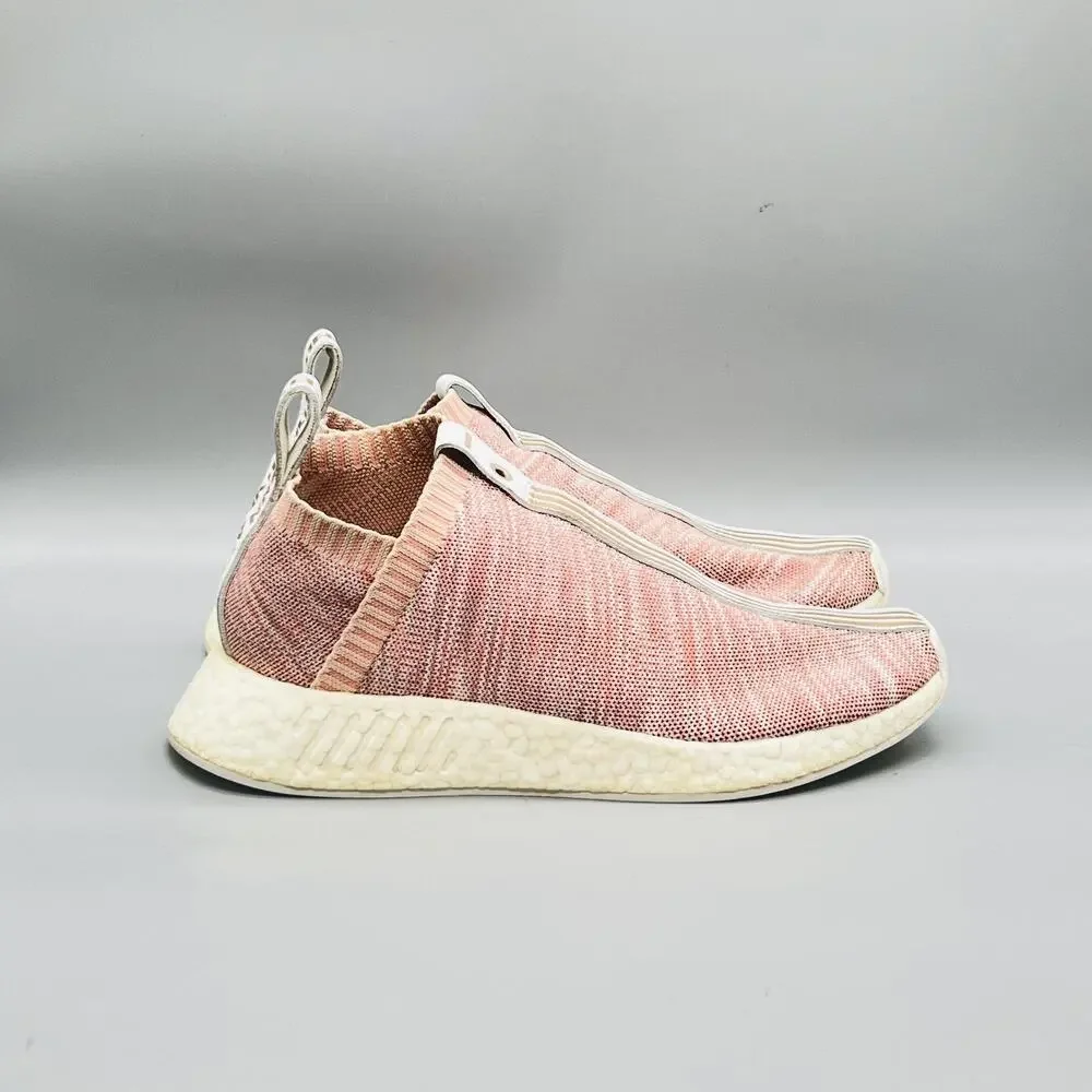 Adidas Shoes Mens 8.5 Pink NMD CS2 Kith Naked Slip On Athletic Sneakers Comfort